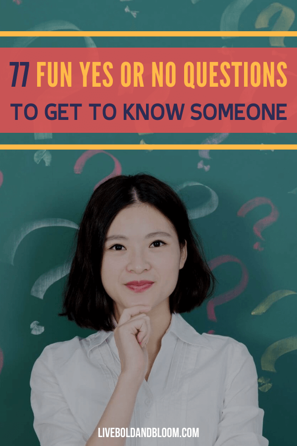 There is no better way in getting to know someone than asking questions. Read through this collection of funny yes or no questions you can definitely ask someone.