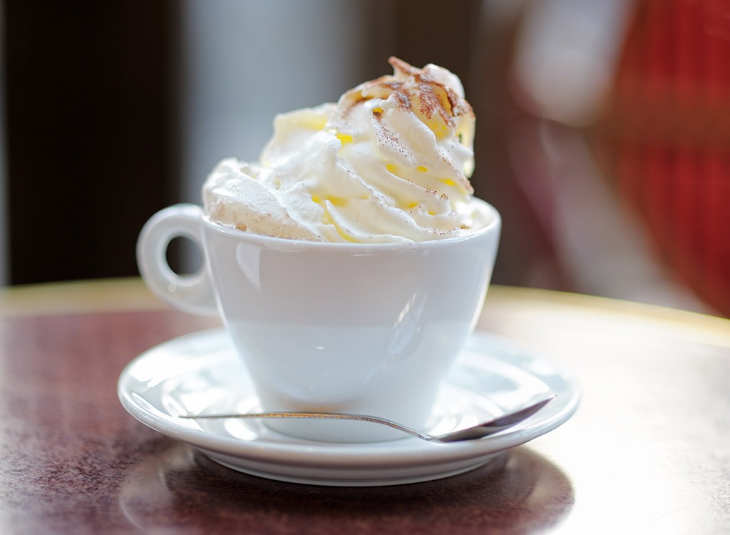 viennese coffee with whipped cream