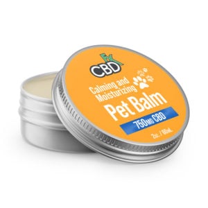 cbdfx balm pet calming moisturizing mg