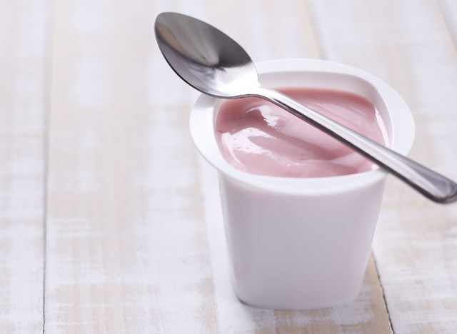 Flavored yogurt