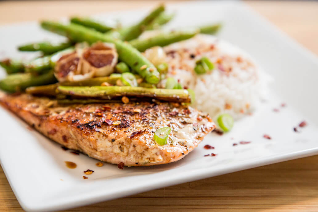 salmon - stress relieving foods