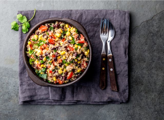 quinoa bean salad