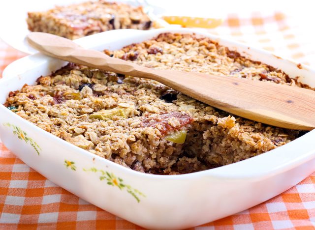 Fruity baked oatmeal