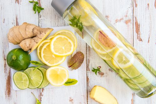 Lemon Ginger Water