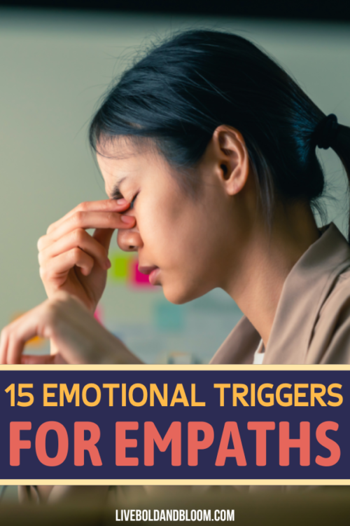 If you care for an empath, then you should take note of these triggers for empaths that will end up hurting them. 