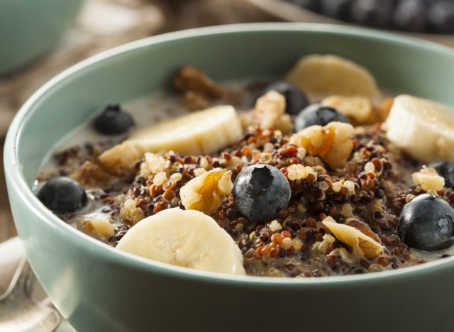 quinoa breakfast bowl