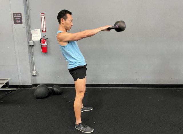 kettlebell swings