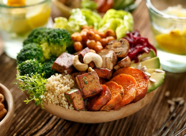 plant-based Buddha bowl