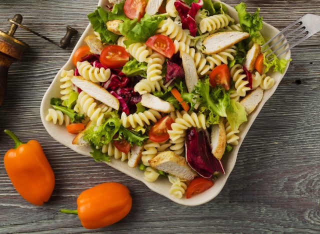 pasta salad with chicken