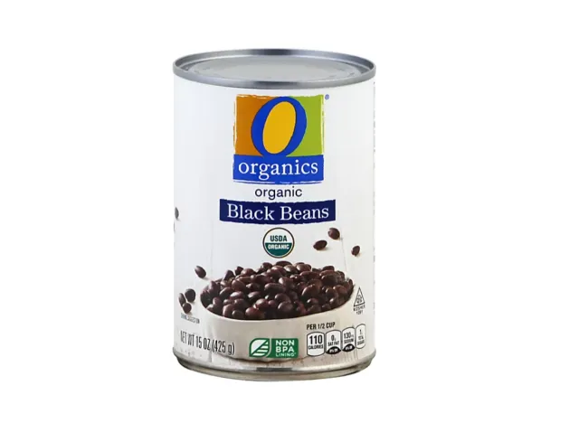 organic canned black beans