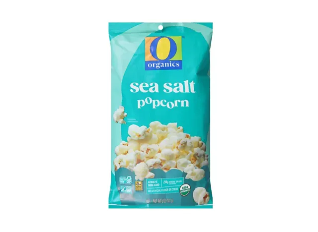 organic popcorn