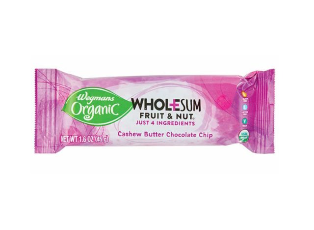 Wholesum fruit and nut bar