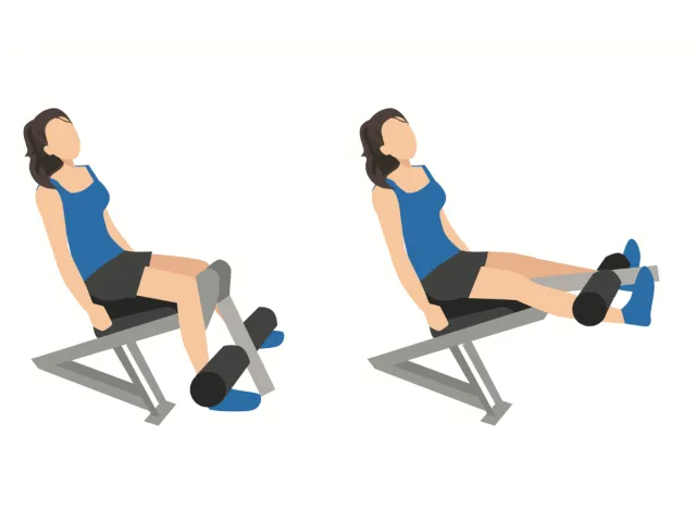 leg extension machine