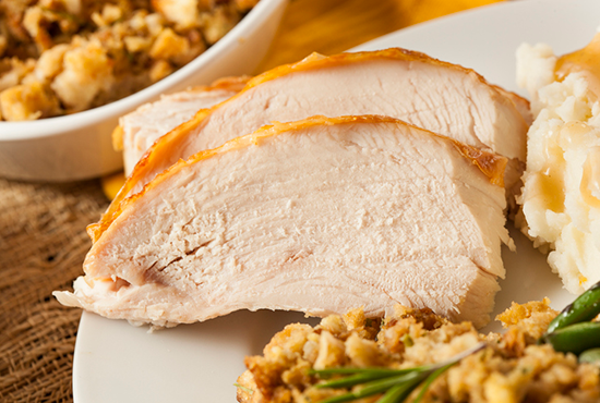 Close Up of Turkey Breast | High Protein Low Calorie Foods