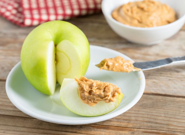 apple peanut butter