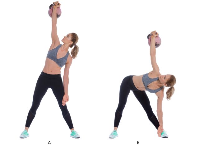 kettlebell windmills exercise