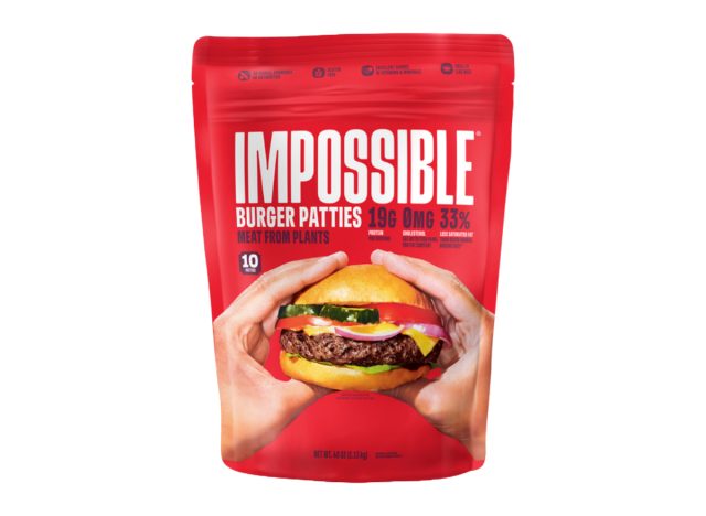 Impossible burger patties