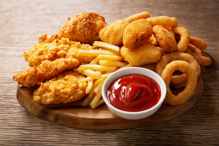 plate of fried food | Ozempic Foods to Avoid