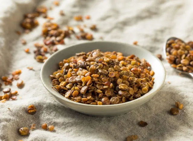 bowl of lentils