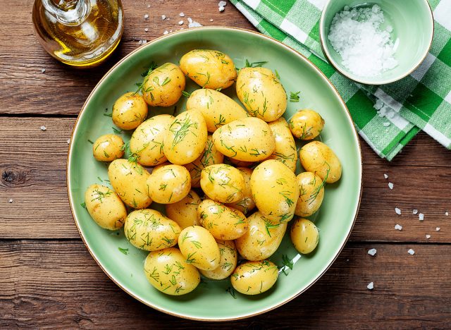 Baby potato salad
