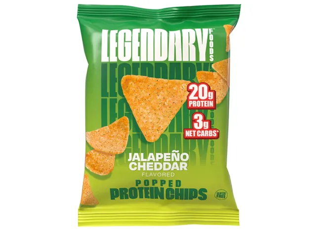 Legendary Jalapeno Cheddar Popped Protein Chips