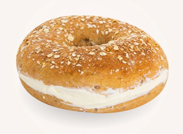 Dunkin' Multigrain Bagel with Cream Cheese 