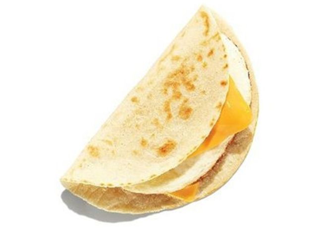Dunkin' Egg & Cheese Wake-Up Wrap® sandwich