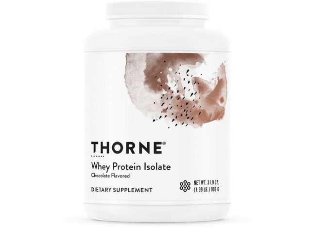 Thorne whey protein isolate chocolate