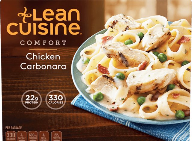 lean cuisine chicken carbonara